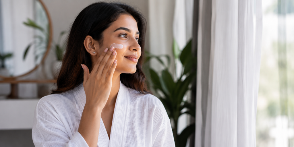 glowing skin