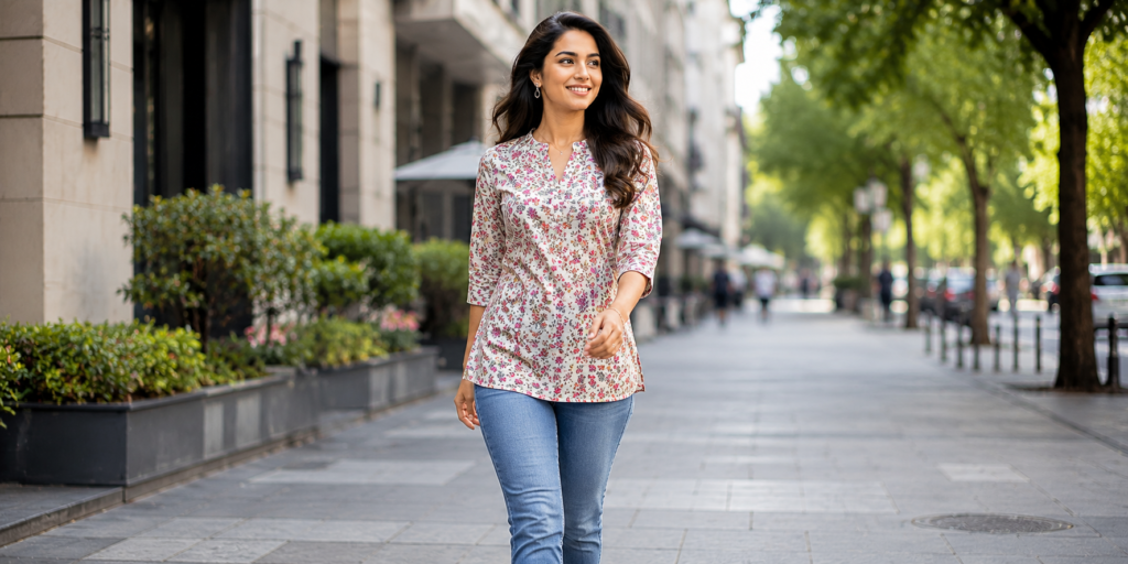 short kurti for women