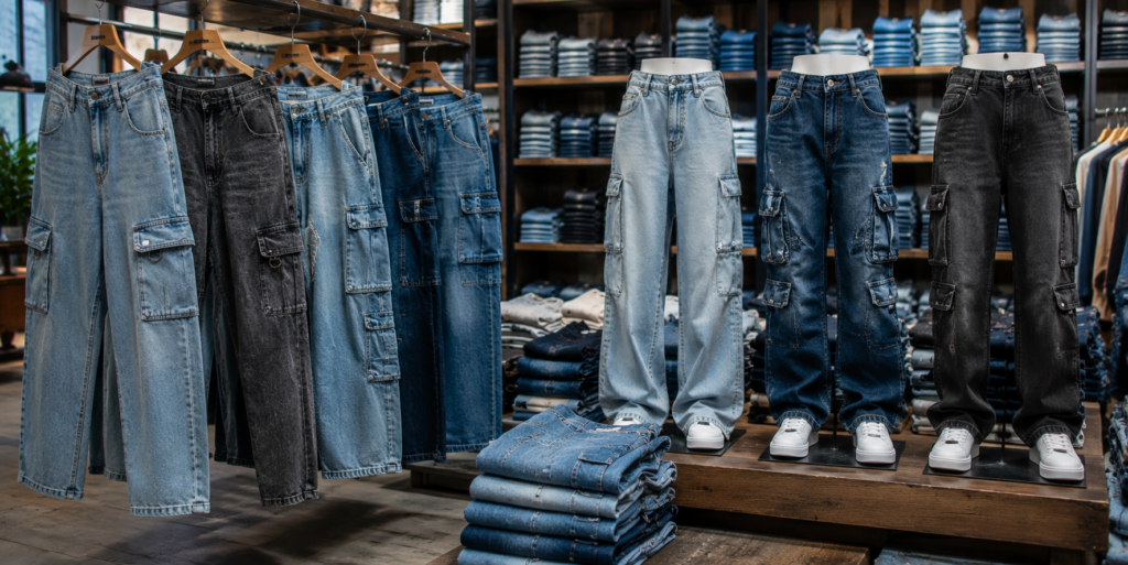 cargo jeans