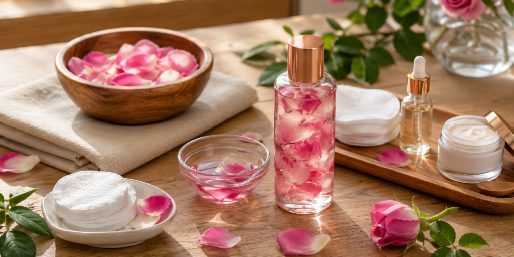 rose water for face