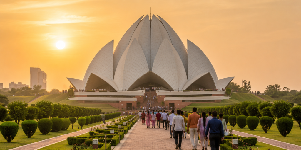lotus temple delhi