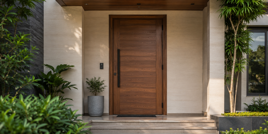 wooden door