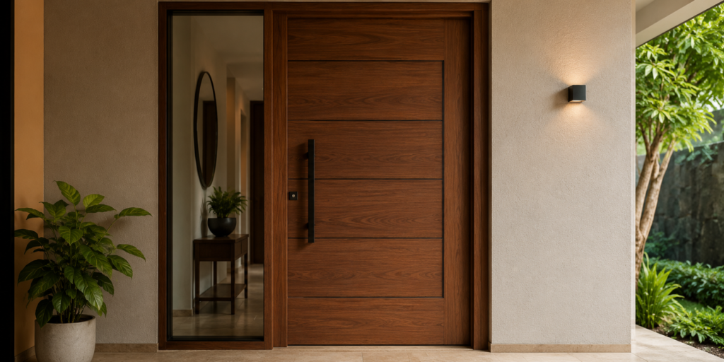 wooden door