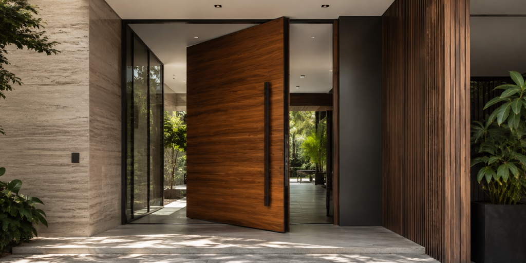 wooden door