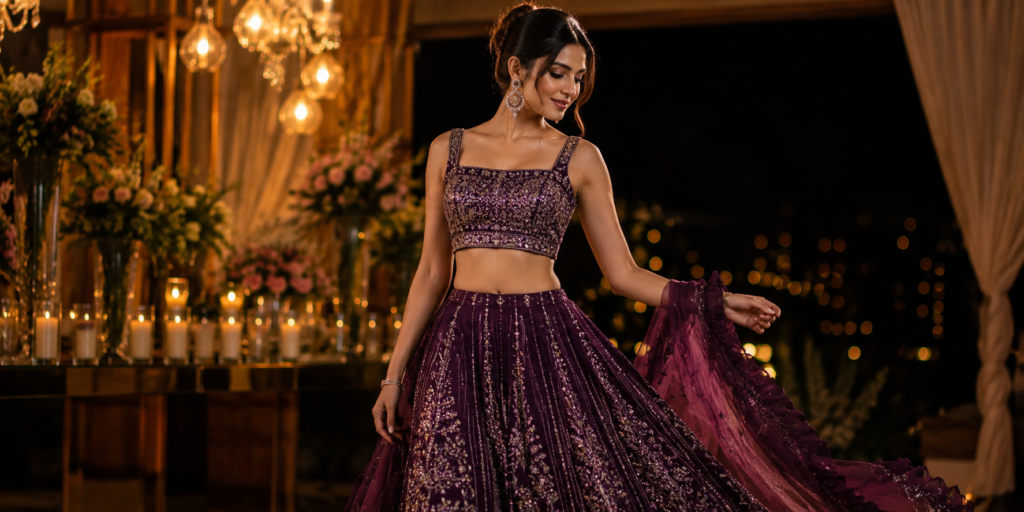 skirt and top set