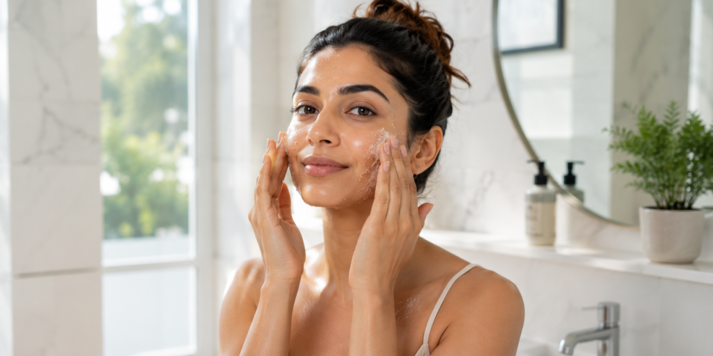 exfoliating scrub