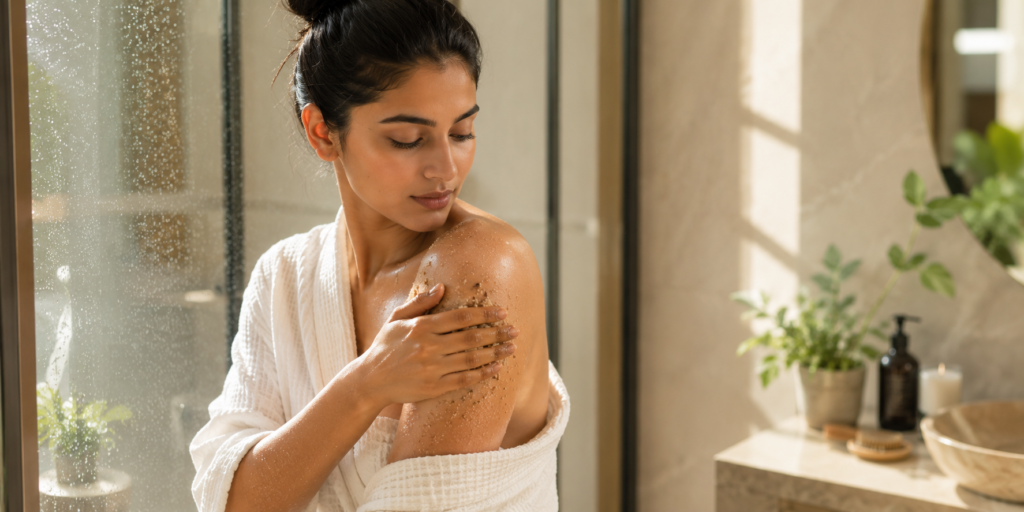 exfoliating scrub