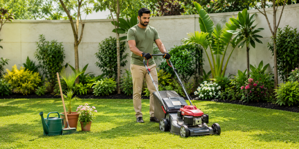lawn mowing