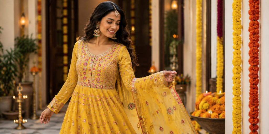 anarkali kurta set