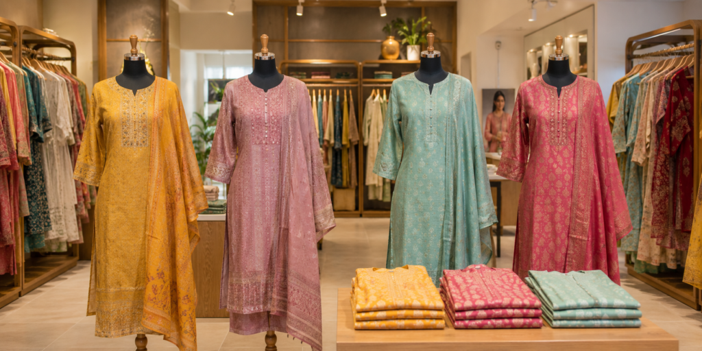 biba kurta sets
