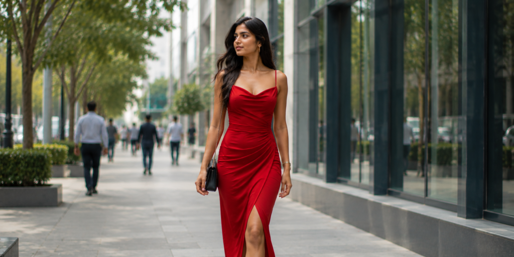 red dresses