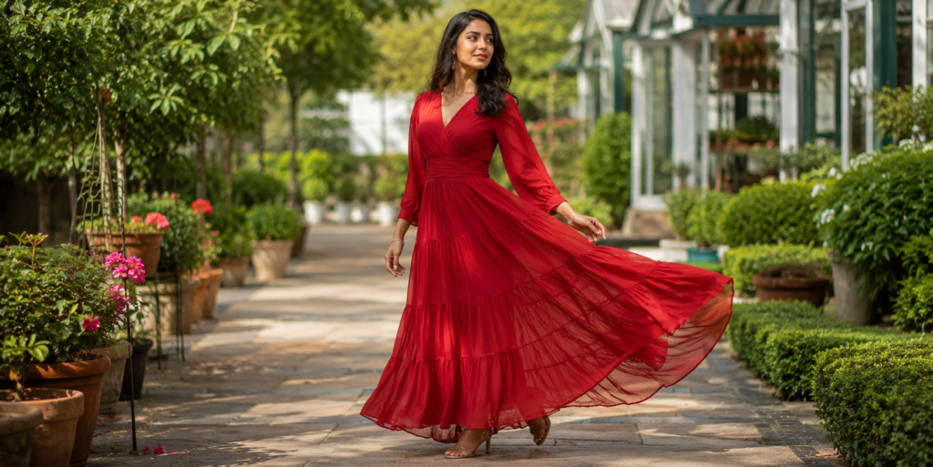red dresses