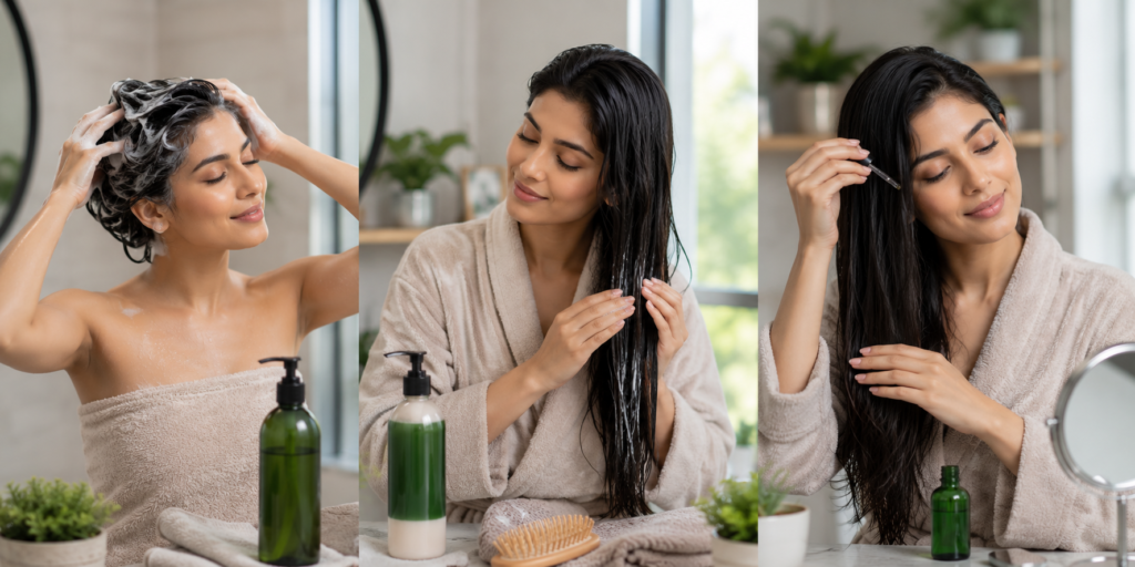 shampoo and conditioner