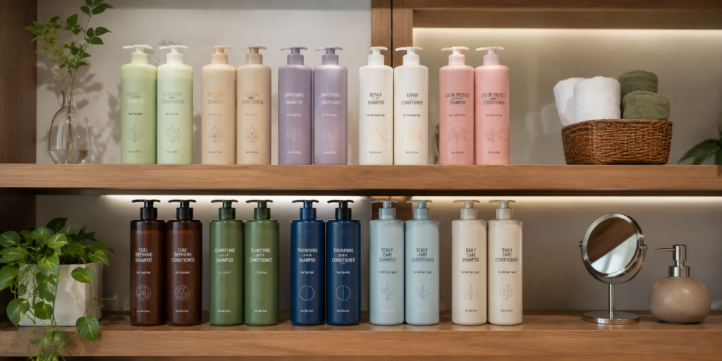 shampoo and conditioner