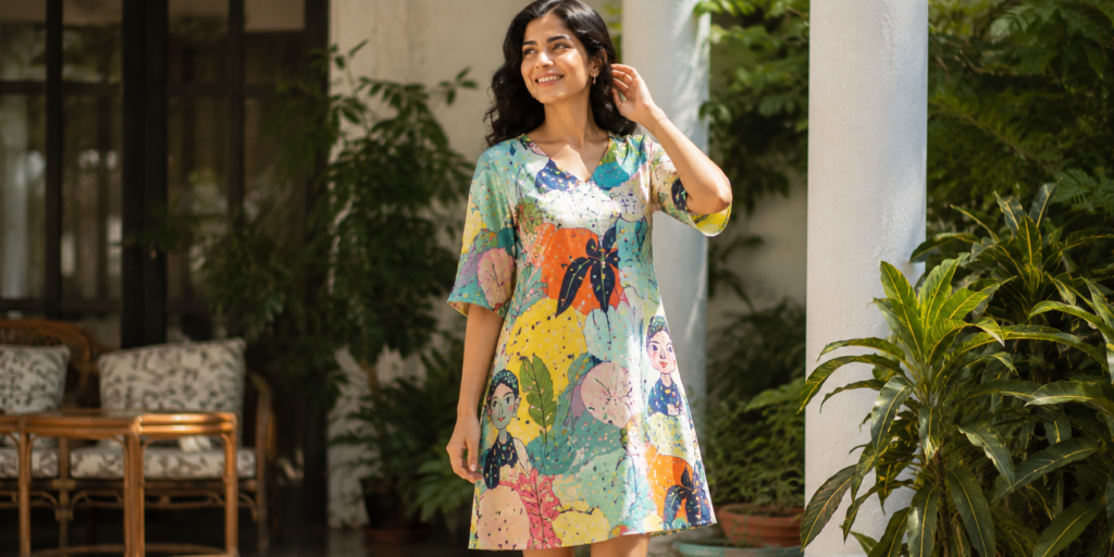 cartoon dress